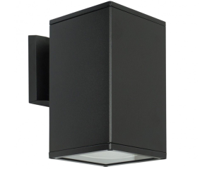 Kinkiet zewnętrzny lampa ścienna 20cm czarny ADELA 8002 BL