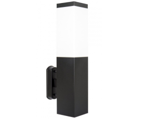 Lampa na elewację zewnętrzna stalowa Inox SS802-A BL