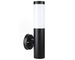 Kinkiet ogrodowy prosty lampa ścienna czarna ST 025 BL