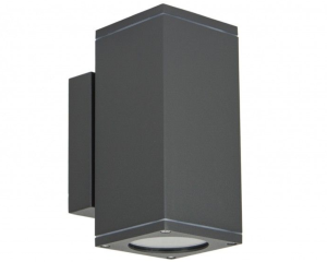 Kinkiet dwukierunkowy na dwie żarówki GU10 lampa MIDI M1460DG