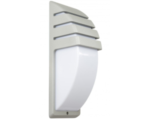 Lampa na elewację kinkiet na zewnątrz 35cm srebrny CITY 1836 AL