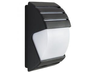 Kinkiet elewacyjny lampa oświetlenie zewnętrzne 30cm czarny CITY 1836 II BL