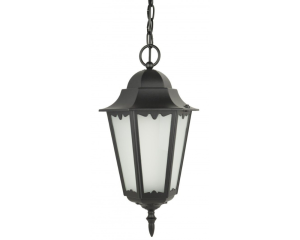 Lampa wisząca do ogrodu na łańcuchu 82cm czarna Retro Classic II K 1018/1/DH