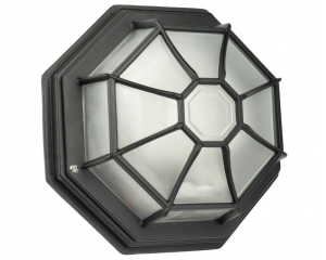 Plafon ścienny zewnętrzny vintage czarny Retro Classic K 3012/P SZ