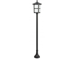 Latarnia ogrodowa z lampionem 151 cm czarna Cordoba K 5002/1/TD