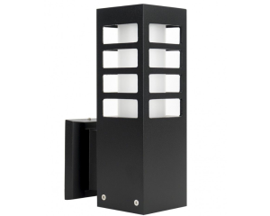 Lampa kinkiet do oświetlenia IP54 czarny RADO III K BL