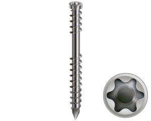 Wkręt tarasowy 6x40 mm stal nierdzewna SPAX – 200 szt