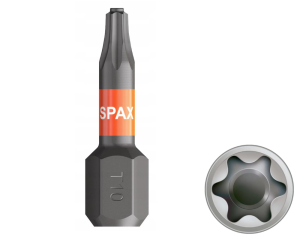 Bit T10 T-STAR plus 25 mm SPAX