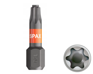 Bit T20 T-STAR plus 25 mm SPAX