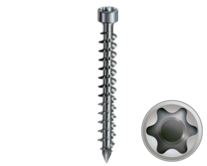 Wkręt ciesielski 8x220 mm łeb cylindryczny SPAX - 50 szt