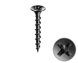 Wkręt do płyt karton-gips 3,9x30 mm profile drewniane - 1000 szt