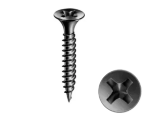 Wkręt do płyt karton-gips 3,9x25 mm profile metalowe - 1000 szt