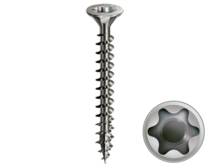 Wkręt uniwersalny 3x16 mm stożkowy pełny A2 SPAX- 200 szt