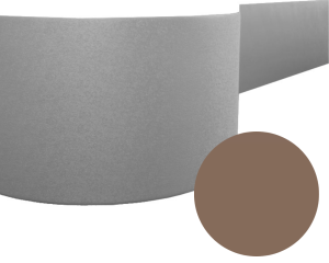 Odbojnica elastyczna 21 cm x 1 mb kolor 63 - Mleczna Czekolada Flat