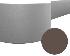 Odbojnica elastyczna 31 cm x 12mb kolor 64 - Gorzka Czekolada Flat