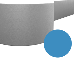 Odbojnica elastyczna 16 cm x 25mb kolor 45 - Sztormowy Flat