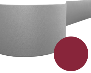 Odbojnica elastyczna 21 cm x 25mb kolor 71 - Bycza Krew Flat