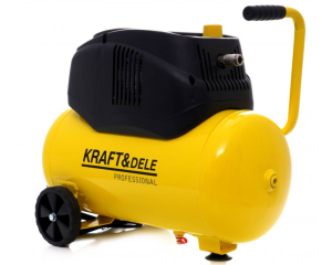 Kompresor bezolejowy 24 litrów 8 bar Kraft Dele