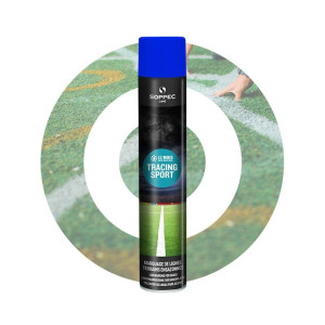 Po terminie: Spray do linii boisk trawiastych niebieski Soppec