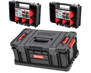 Skrzynka na narzędzia + 2 organizery Qbrick System Two Plus Vario