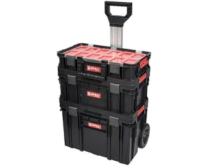 Zestaw skrzynek narzędziowych na kółkach Qbrick System Two