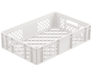Skrzynka na pieczywo Bekuplast Bakeline 600x400x140 mm - Biała