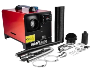 Nagrzewnica olejowa 8kW 12/230V z wyświetlaczem LCD Kraft Dele