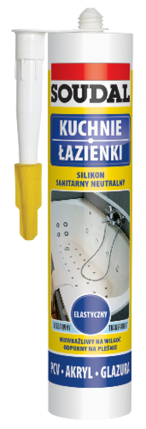 Po terminie: Silikon sanitarny kuchnie łazienki przezroczysty
