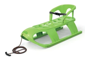 Sanki dla dzieci z oparciem zielone Bezzy Seat