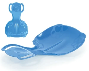 Ślizgacz do zjeżdżania po śniegu niebieski