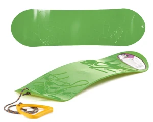 Deska snowboardowa 68 cm zielona
