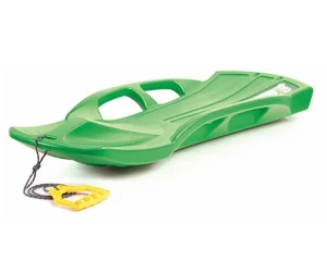 Ślizgacz dwuosobowy długi zielony Snow Train