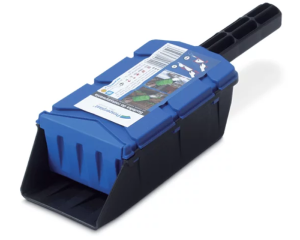 Rozsiewacz do nasion i nawozu niebieski Sharkie