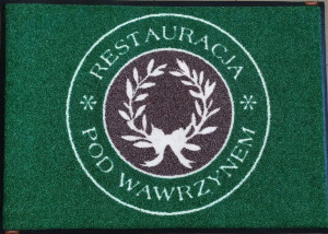 Wycieraczka logo mata Jet-Print 150x240 cm