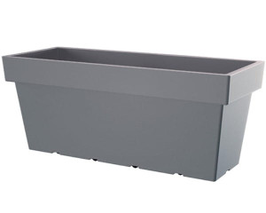 Doniczka prostokątna 39 cm szara Lofly Case