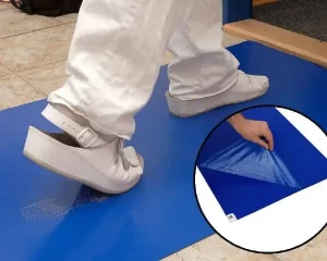 Mata antybakteryjna 60x90 cm 30 warstw klejąca Sticky