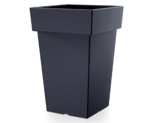 Donica kwadratowa 12,9 l antracyt Lofly Square