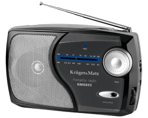 Radio przenośne analogowe AM FM Kruger&Matz KM0822