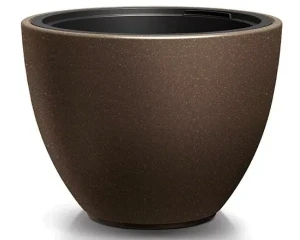 Donica Heos Eco Wood 40 cm kawa Prosperplast