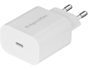 Ładowarka sieciowa USB-C z szybkim ładowaniem 18W KM0850