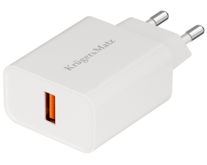 Ładowarka sieciowa USB z szybkim ładowaniem QC KM0851