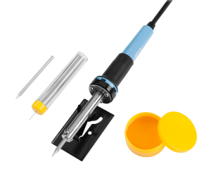 Zestaw lutowniczy 920A - lutownica cyna pasta grot podstawka