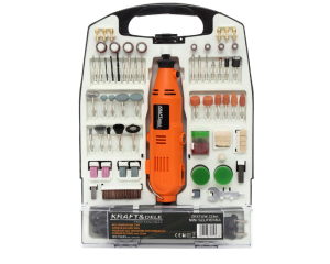 Mini szlifierka 270W + 235 elementów Kraft Dele
