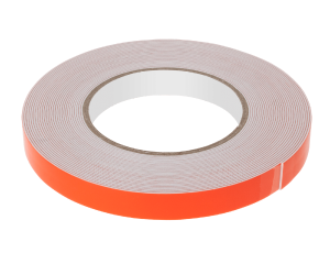 Taśma piankowa dwustronna 10 m biała (1 mm x 15 mm) REBEL