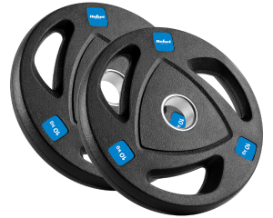 Obciążenia żeliwne gumowane 20kg 2x10kg otwór 51mm Rebel Active