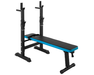 Ławka treningowa regulowana ze stojakami Rebel RBA-2006