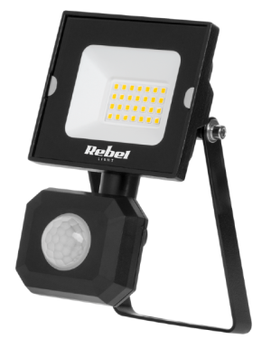 Reflektor LED 20 W z sensorem ruchu i zmierzchu 230 V 4000 K