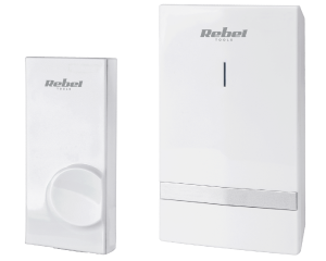 Dzwonek bezprzewodowy do drzwi z wtyczką na 230V 48 melodii