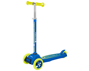 Hulajnoga trójkołowa dla dzieci niebiesko żółta Rebel ZAB0121Y