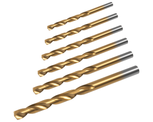 Wiertła do metalu HSS 6 szt. zestaw Rebel RB-1122